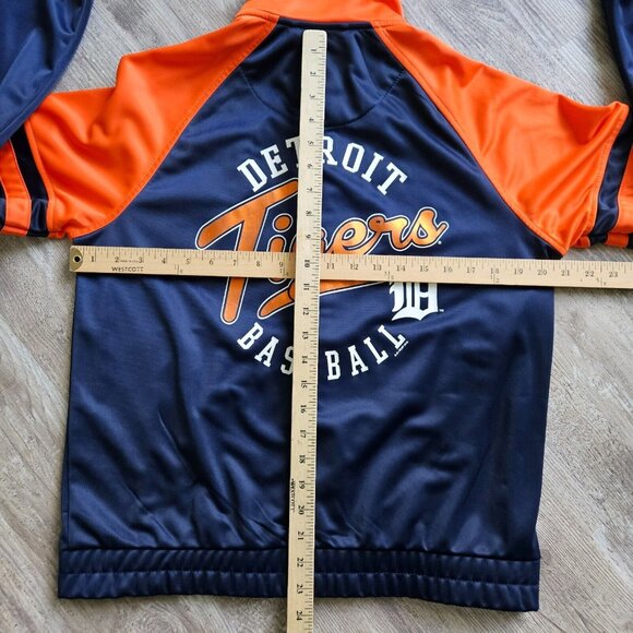 Detroit Tigers Graphic Logo MLB G-III Athleisure Track Jacket Size L Full Zip - Picture 16 of 16